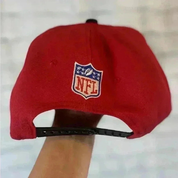 SAN FRANCISCO 49ERS New Era Niners NFL Red  Gray Paisley Snapback Hat Cap Custom - Picture 10 of 13